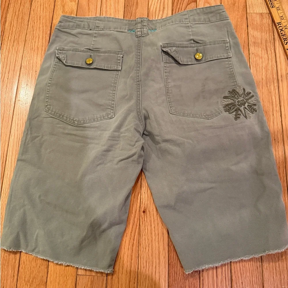 VTG American Eagle Outfitters Buttonfly Olive Cargo Shorts